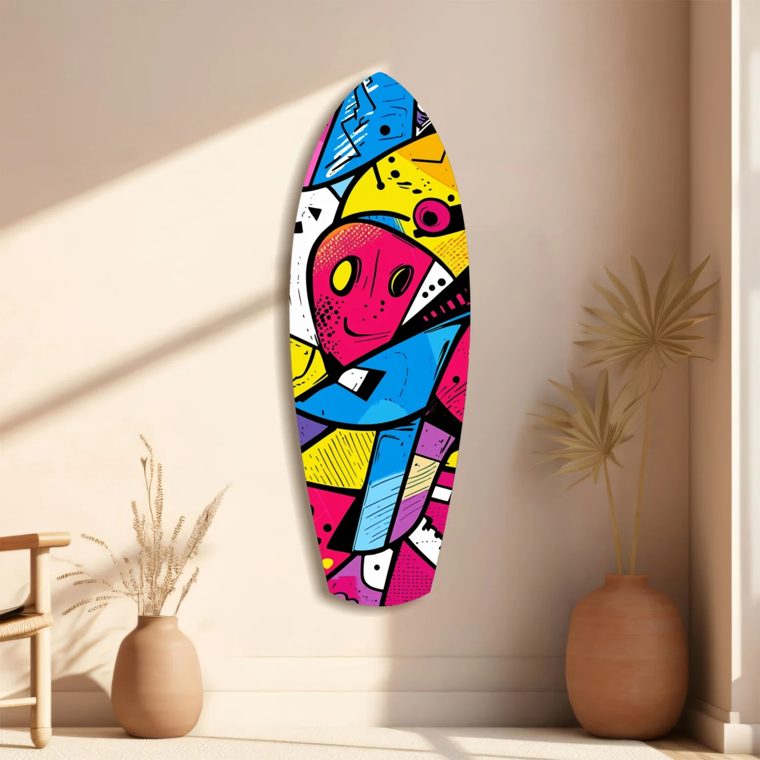 Colors of Geometry Glass Wall Art - Image 10