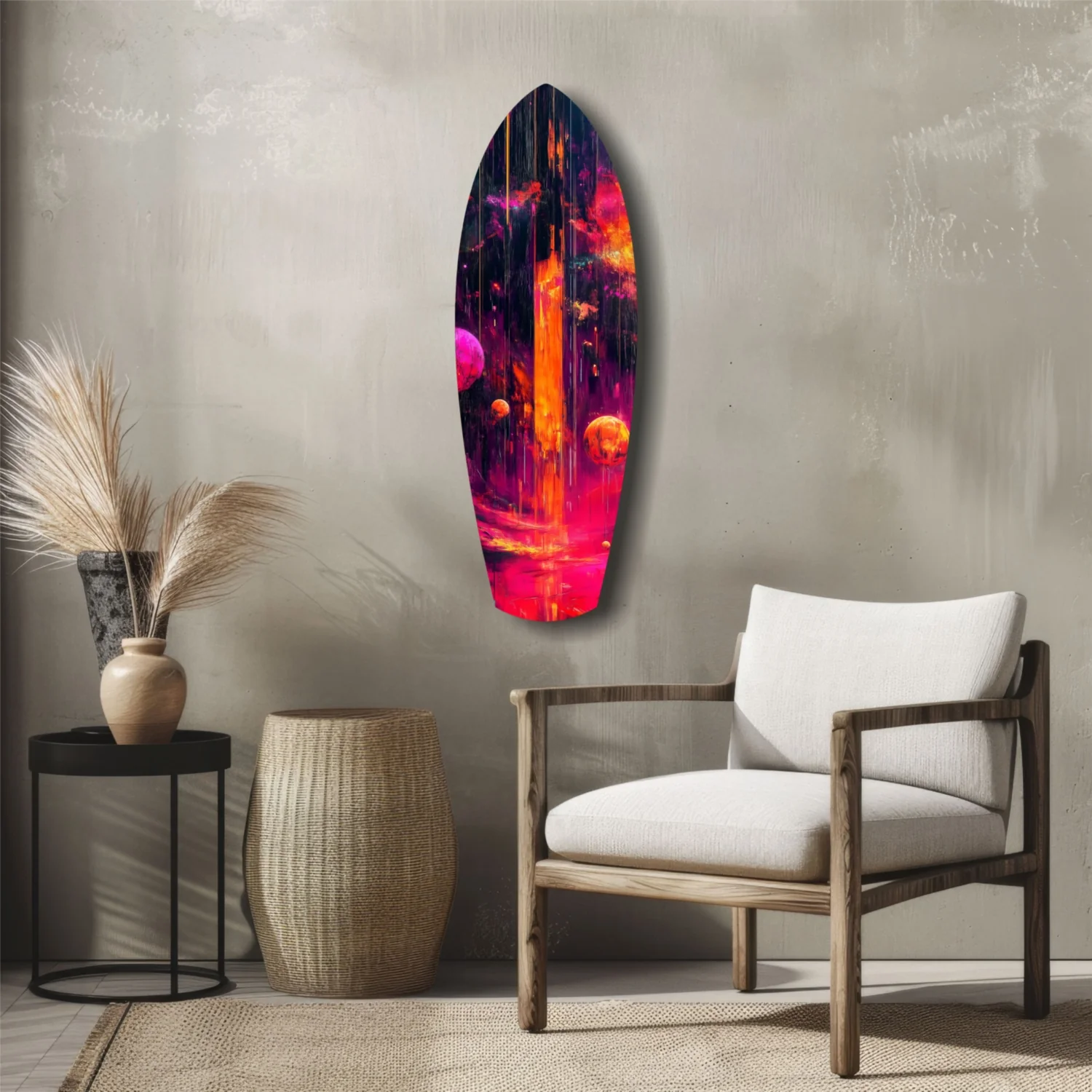 Kinetic Cosmos Glass Wall Art - Image 5