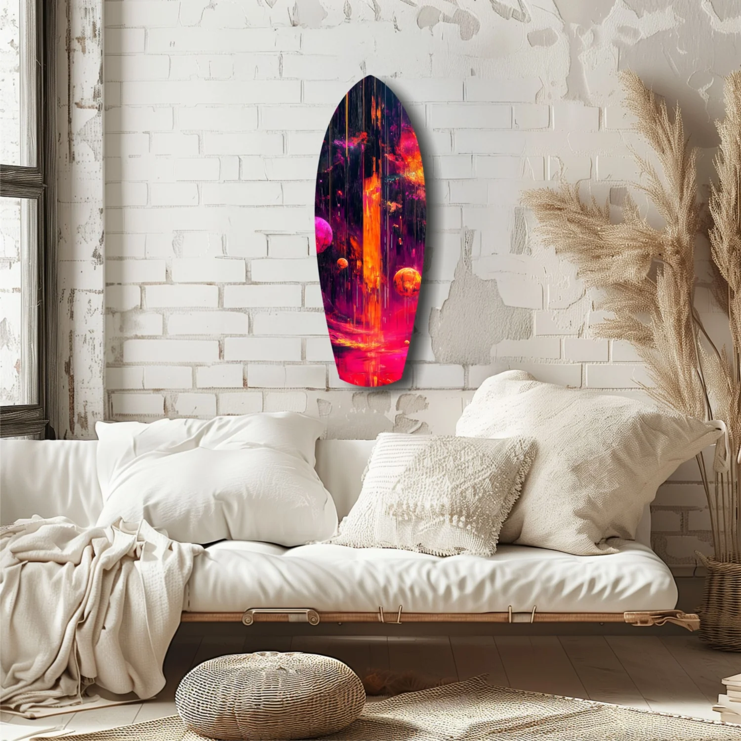 Kinetic Cosmos Glass Wall Art - Image 6