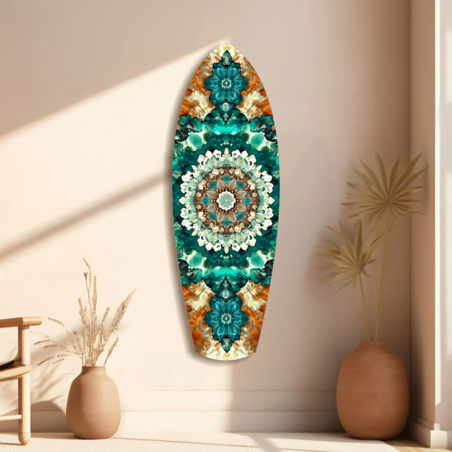 Emerald Dreams Glass Wall Art - Image 10