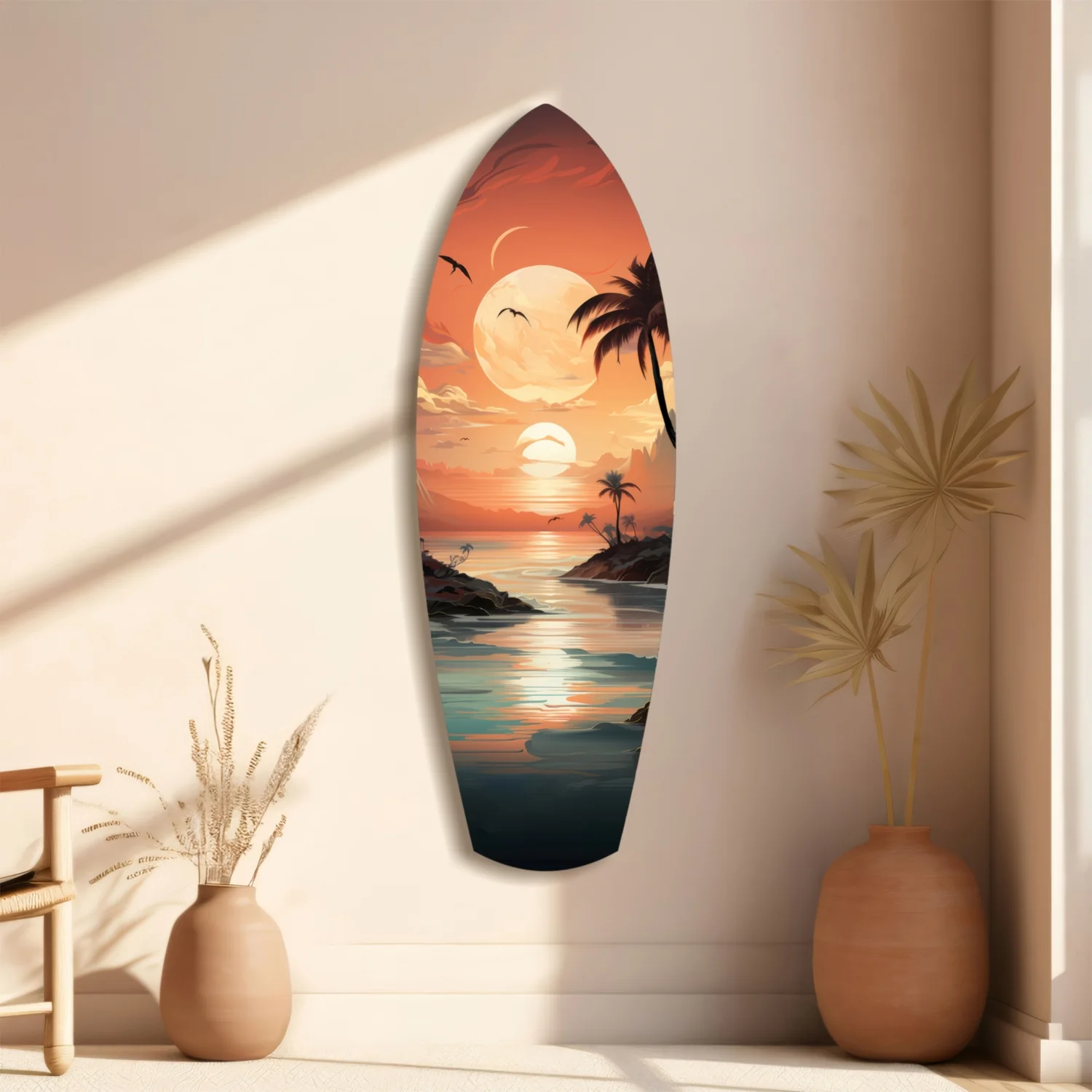 Sunset Dreams in the Ocean Glass Wall Art - Image 10