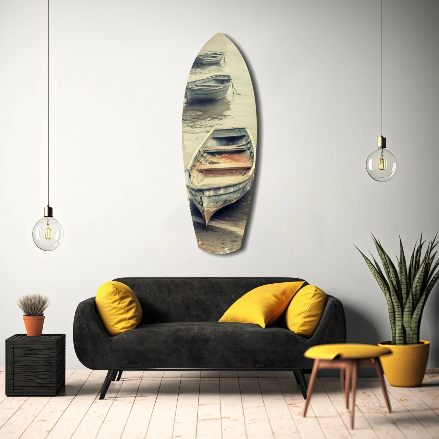 Drift of Solitude Glass Wall Art - Image 11