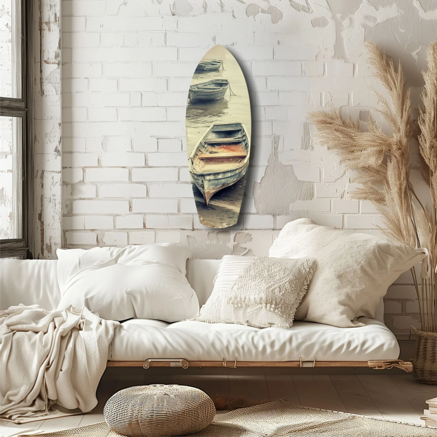 Drift of Solitude Glass Wall Art - Image 6