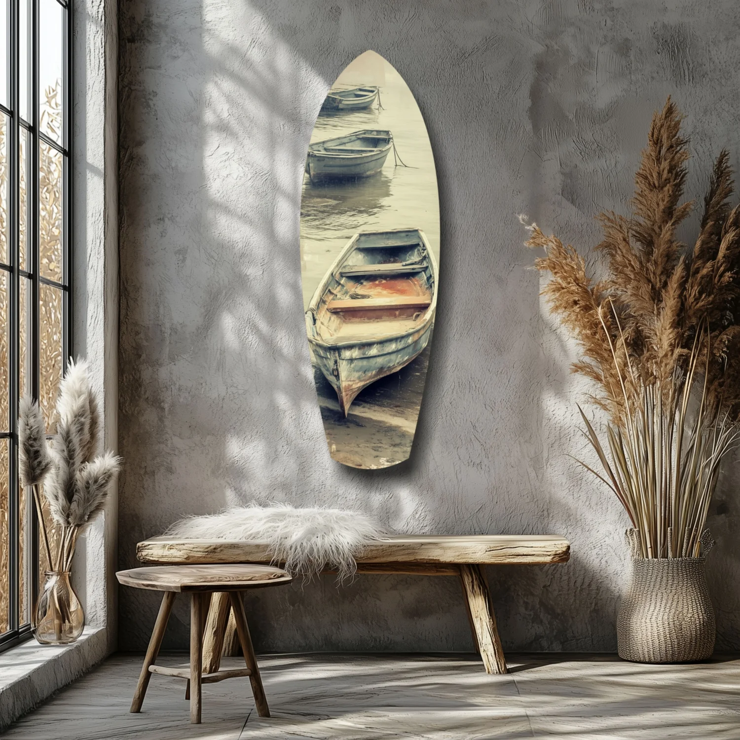 Drift of Solitude Glass Wall Art - Image 7
