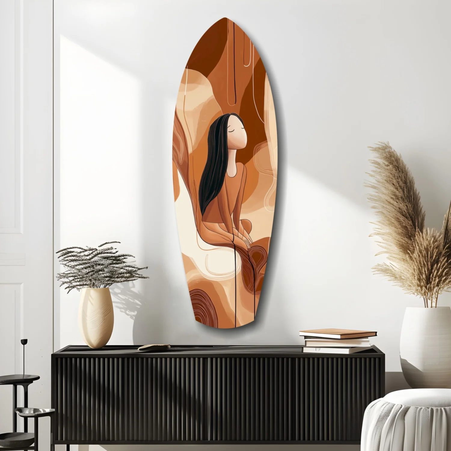 Listening the Waves Glass Wall Art - Image 10
