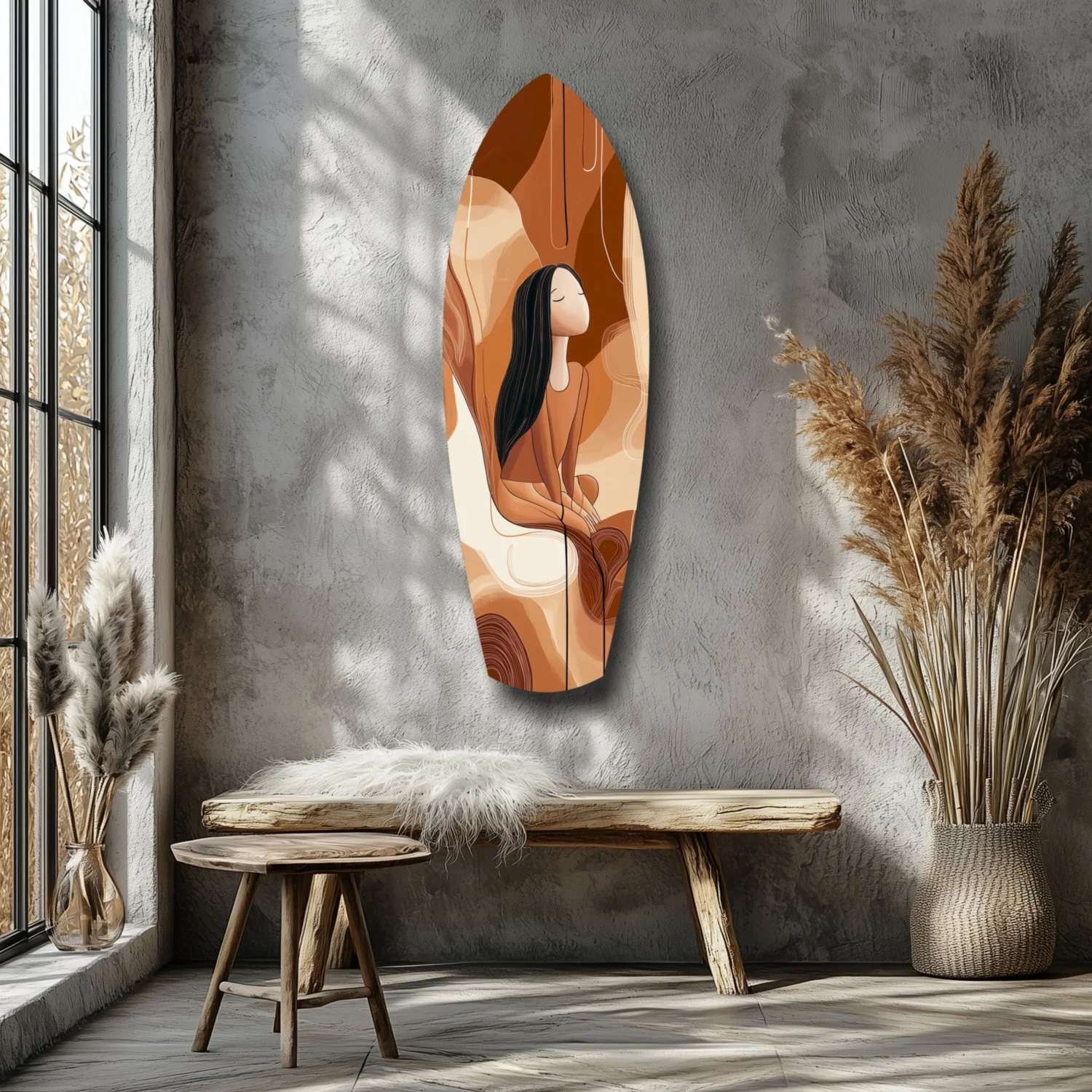 Listening the Waves Glass Wall Art - Image 7