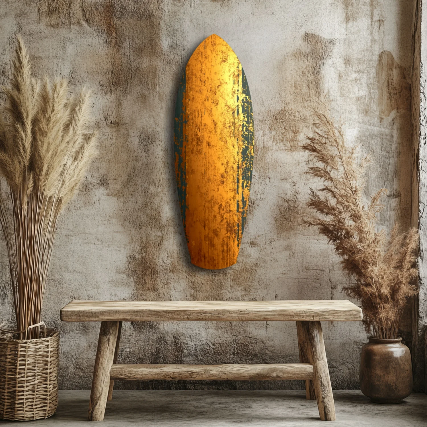 Golden Plate Glass Wall Art - Image 3