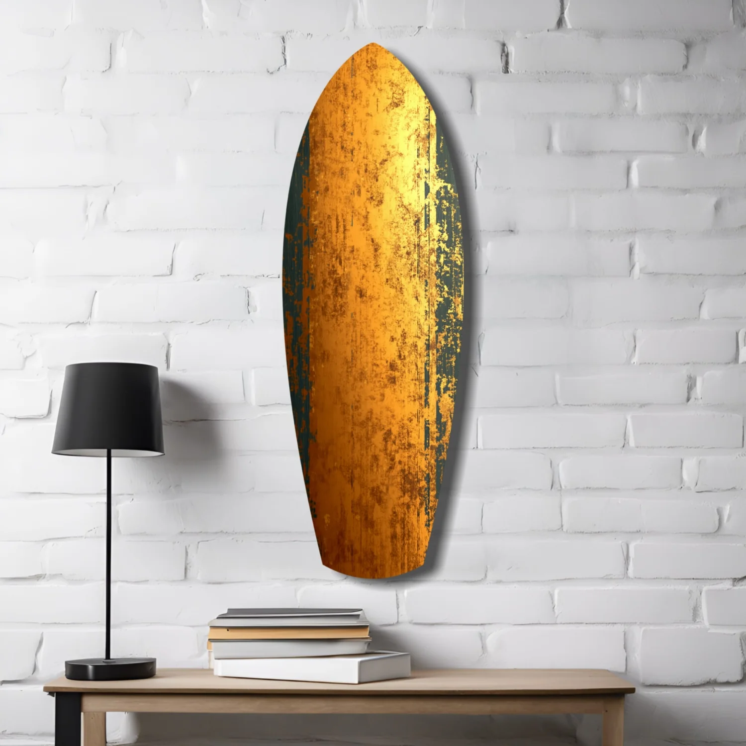 Golden Plate Glass Wall Art - Image 4