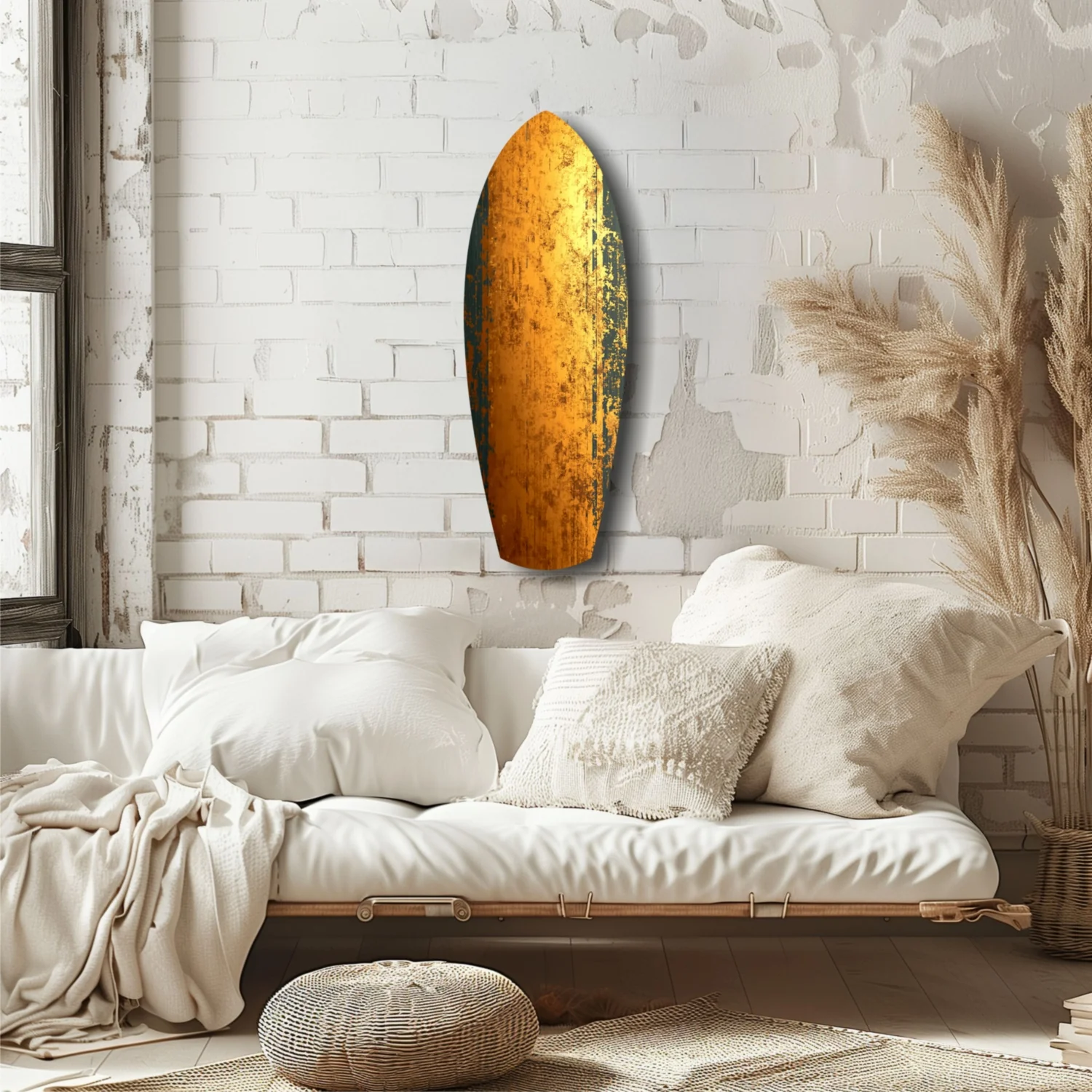 Golden Plate Glass Wall Art - Image 6
