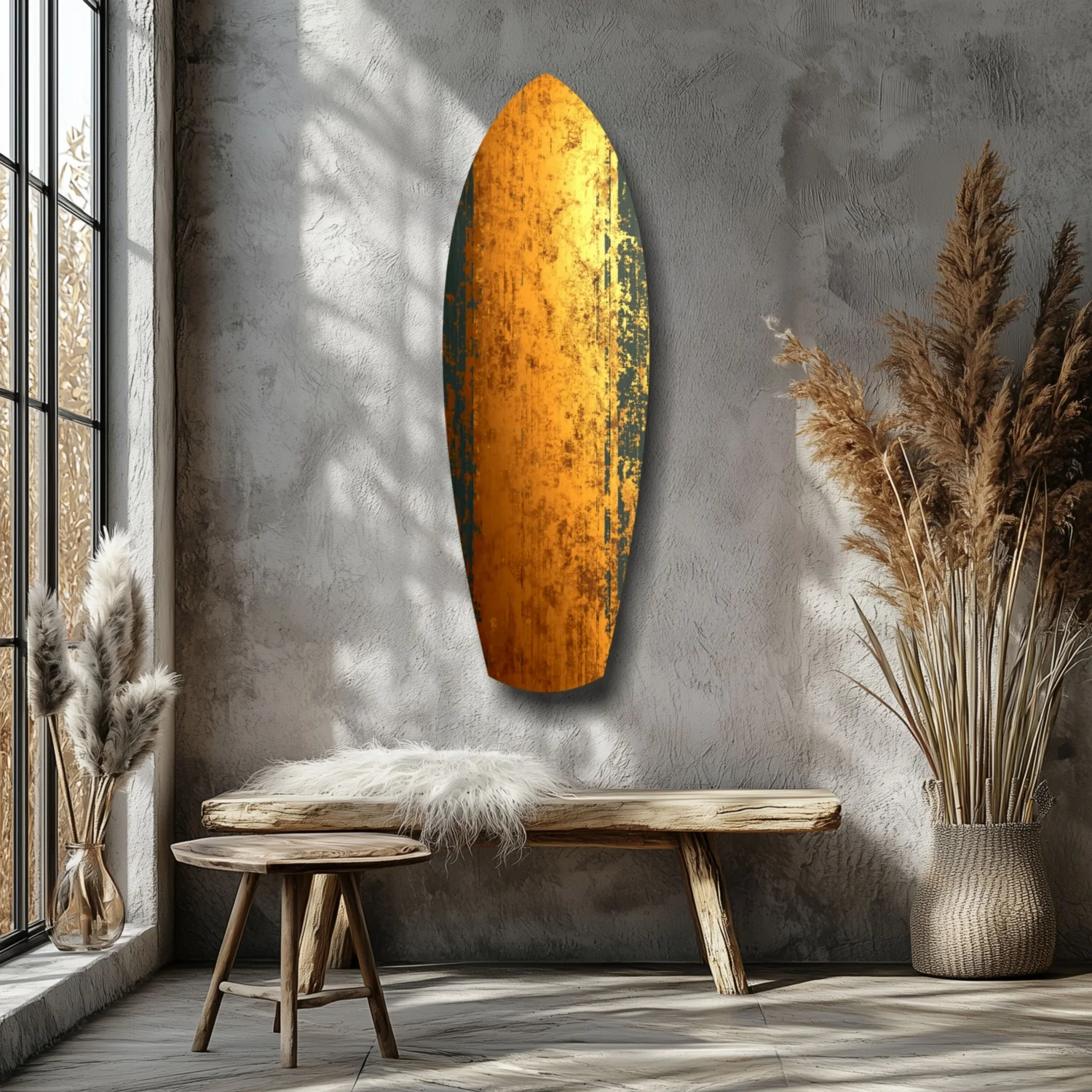 Golden Plate Glass Wall Art - Image 7