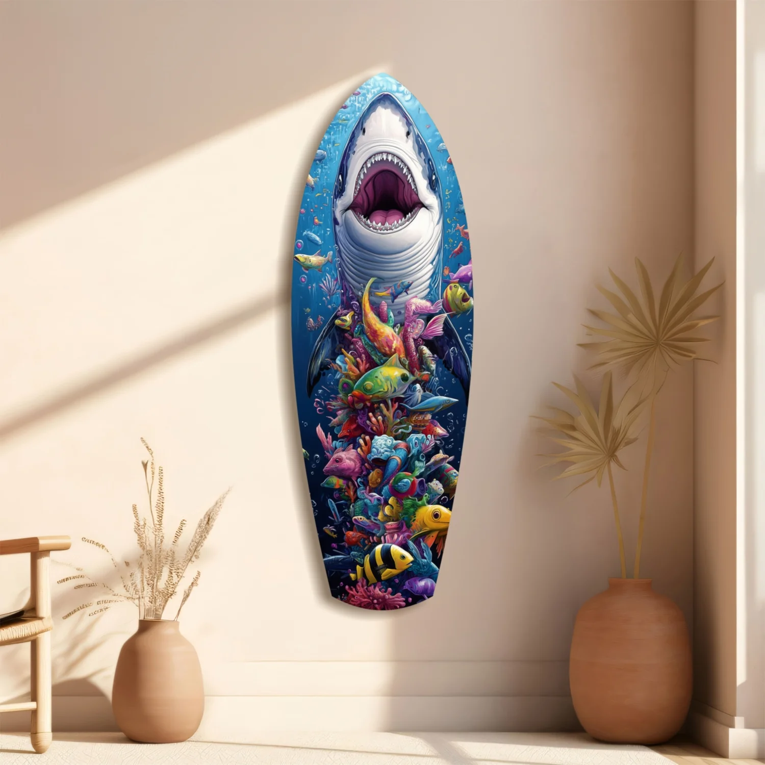 Beneath the Predator Glass Wall Art - Image 11