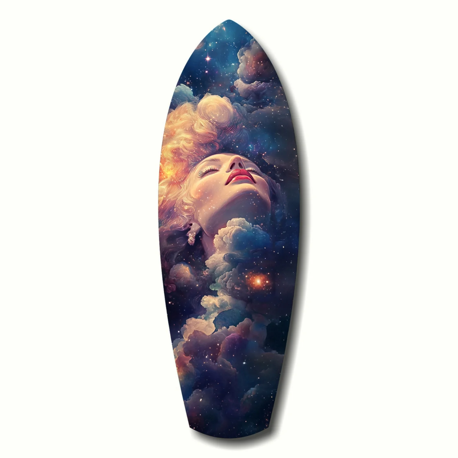 Celestial Dreamer Glass Wall Art
