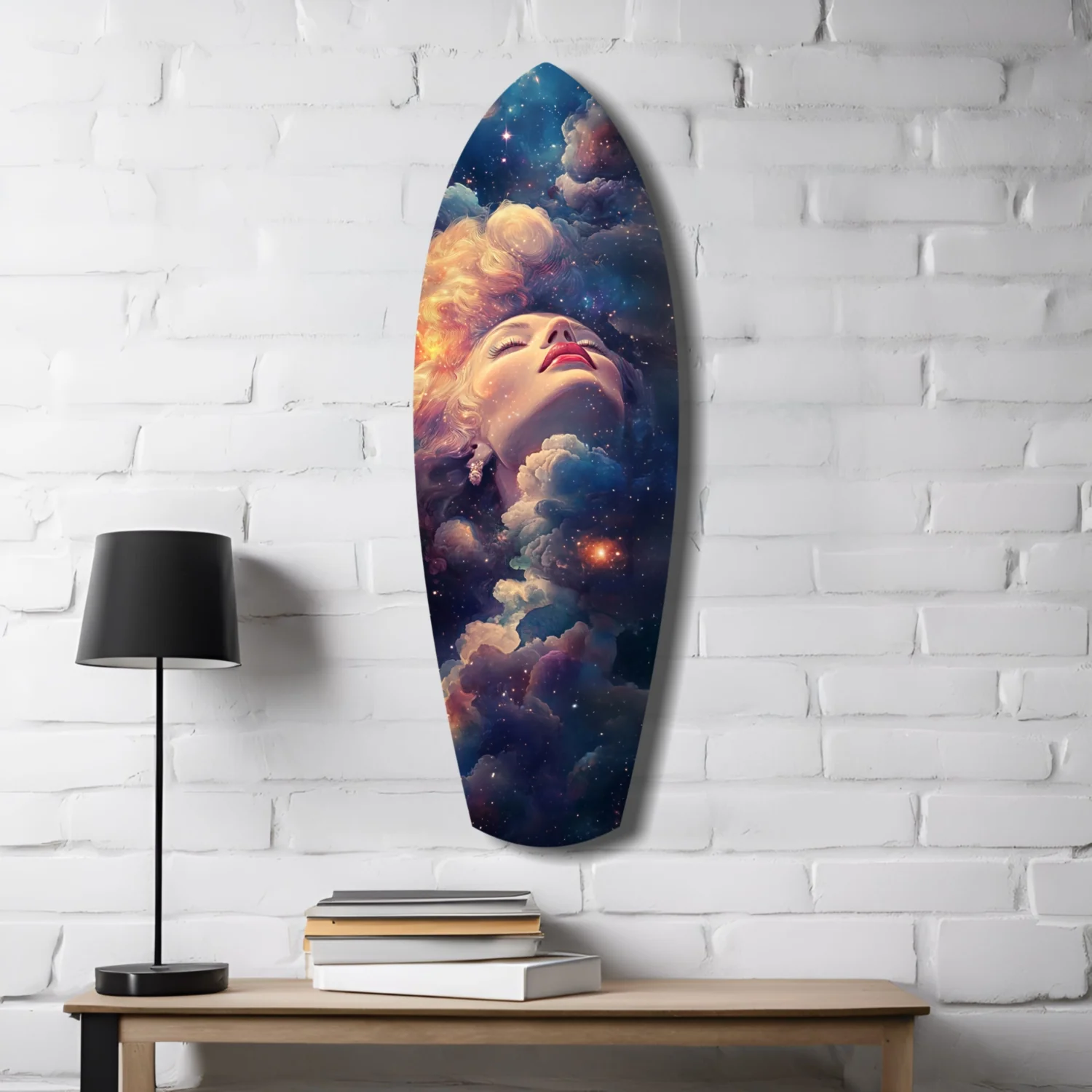 Celestial Dreamer Glass Wall Art - Image 4