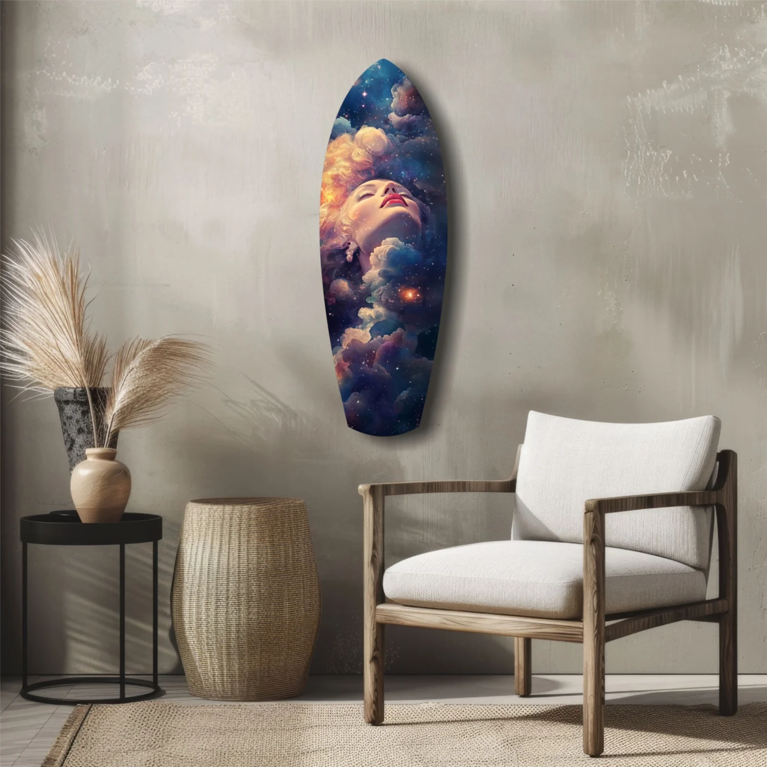 Celestial Dreamer Glass Wall Art - Image 5