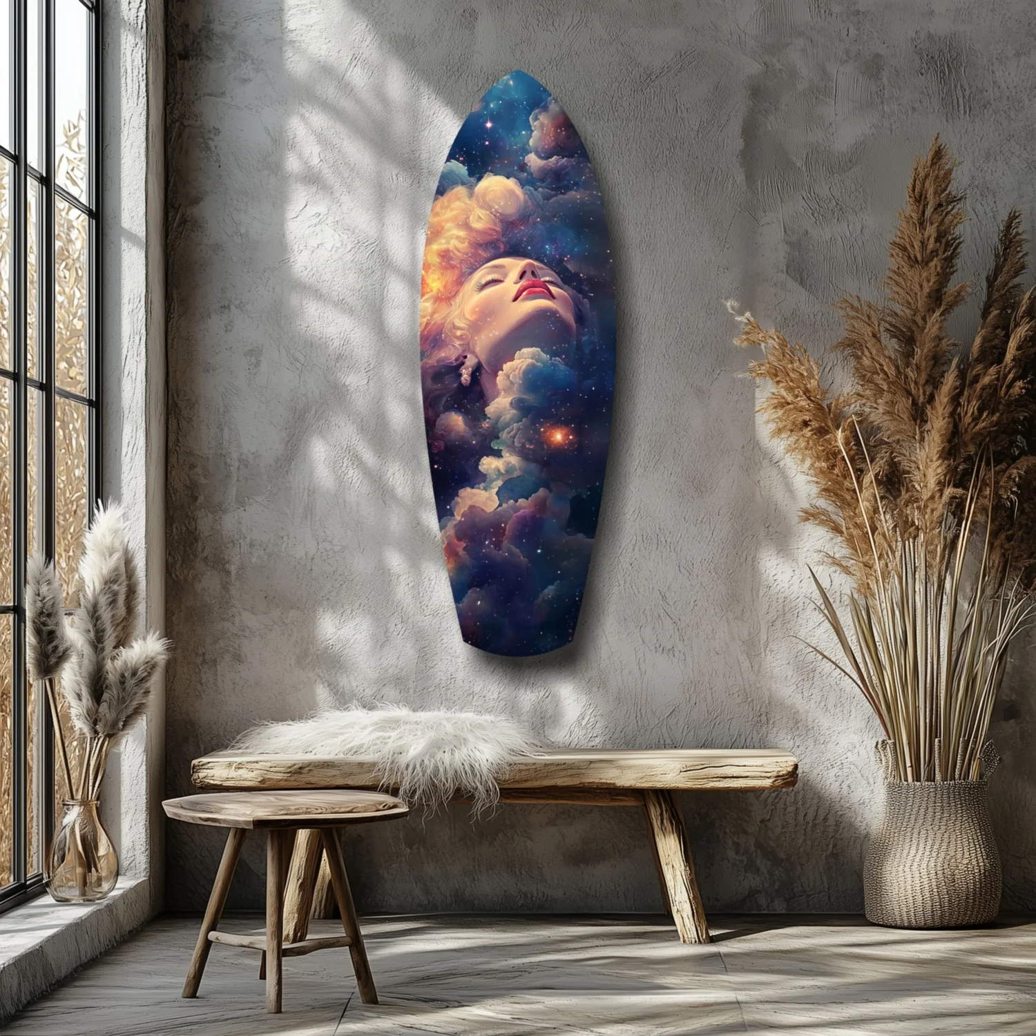 Celestial Dreamer Glass Wall Art - Image 7