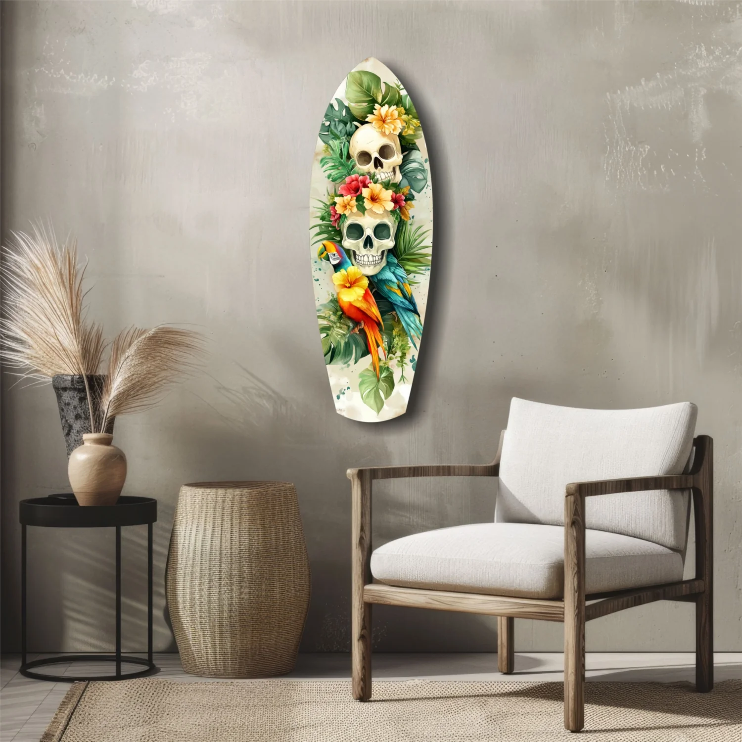 Tropical Mystique Glass Wall Art - Image 5