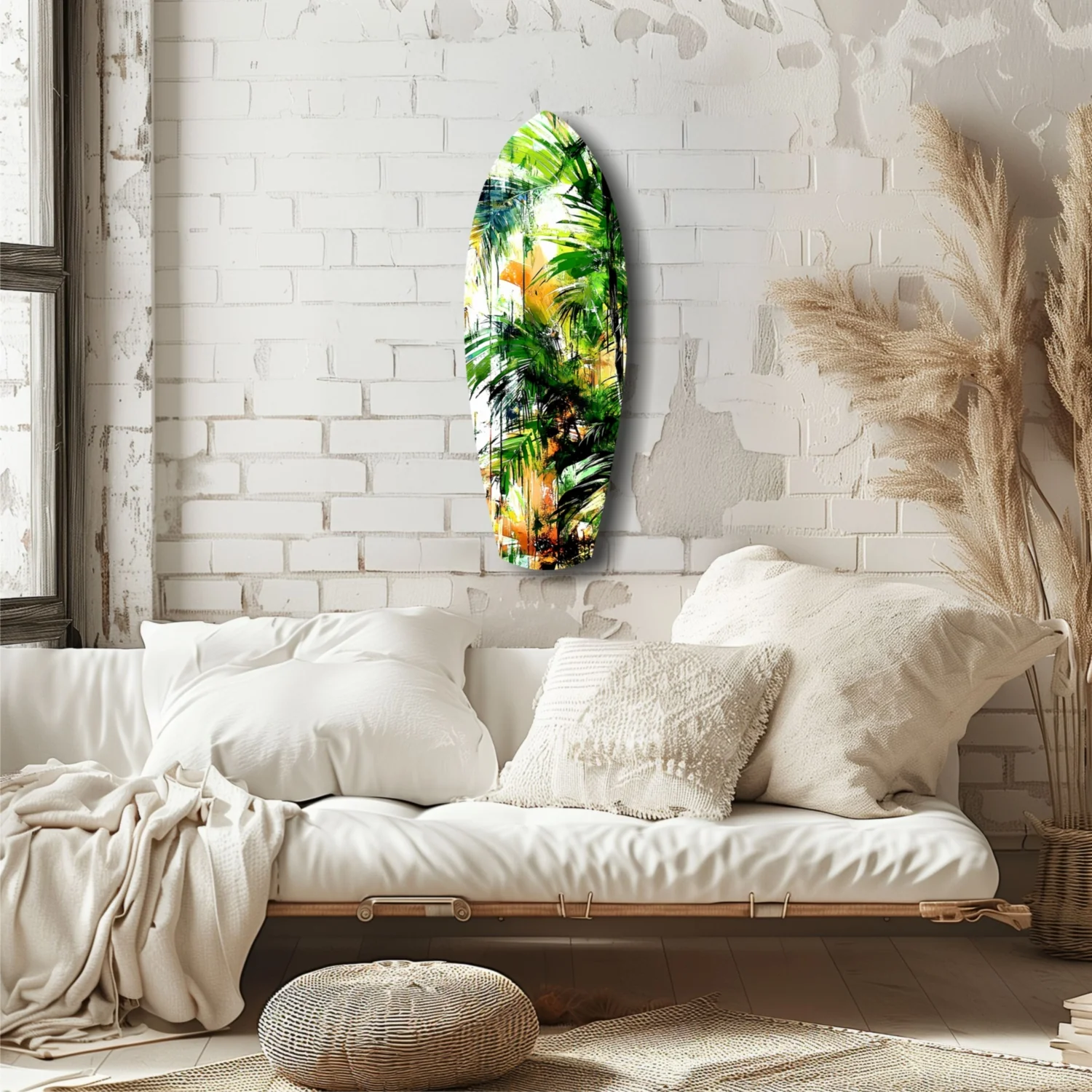 Tropical Forest Glass Wall Art - Image 6
