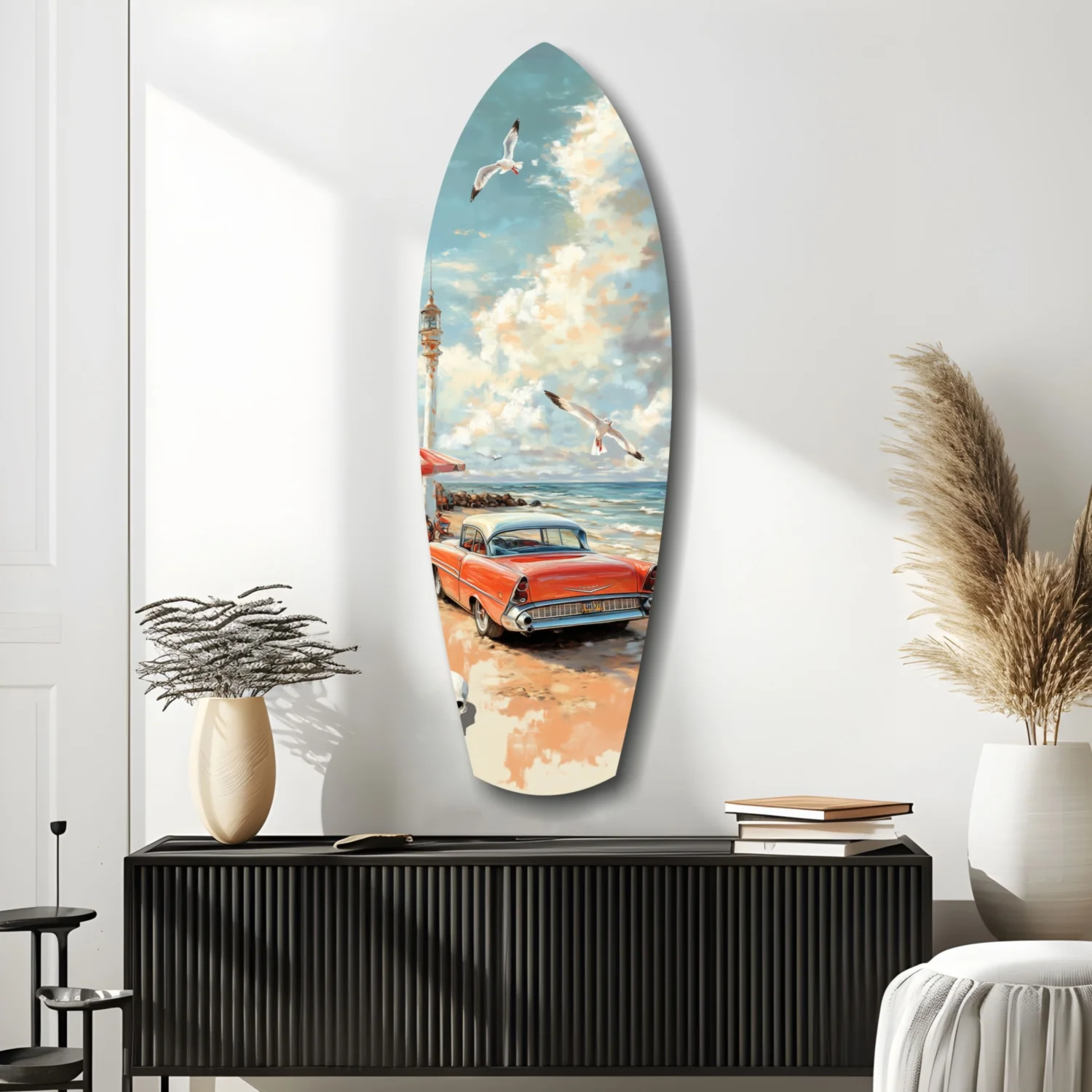 Timeless by the Sea Glass Wall Art - Image 10