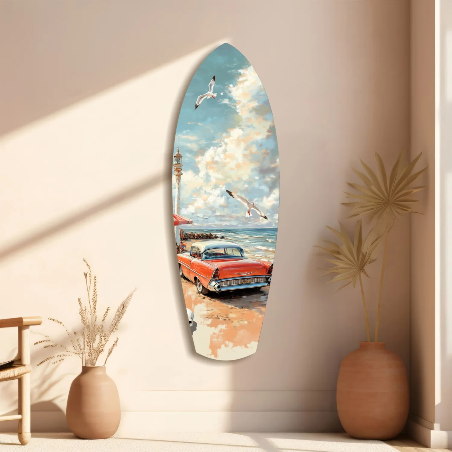 Timeless by the Sea Glass Wall Art - Image 11