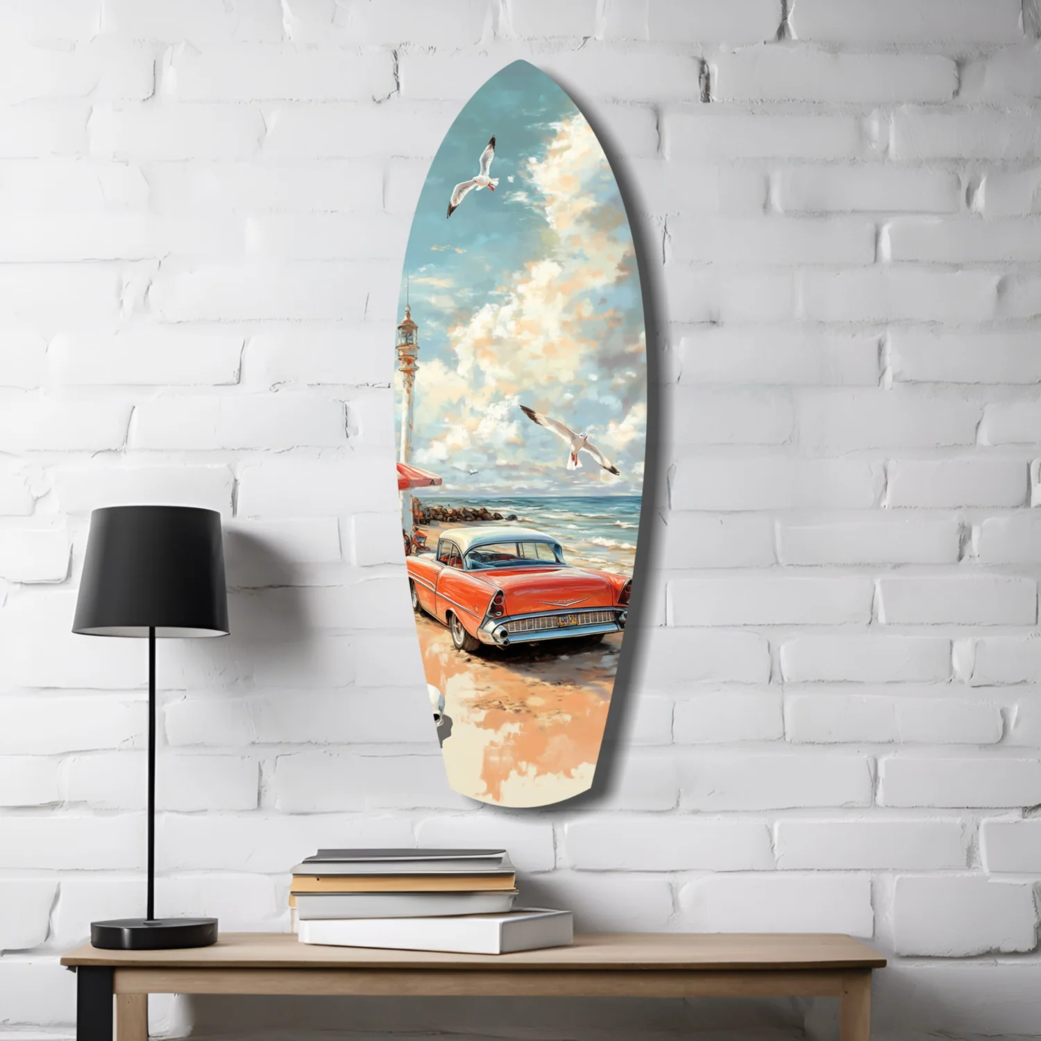 Timeless by the Sea Glass Wall Art - Image 4