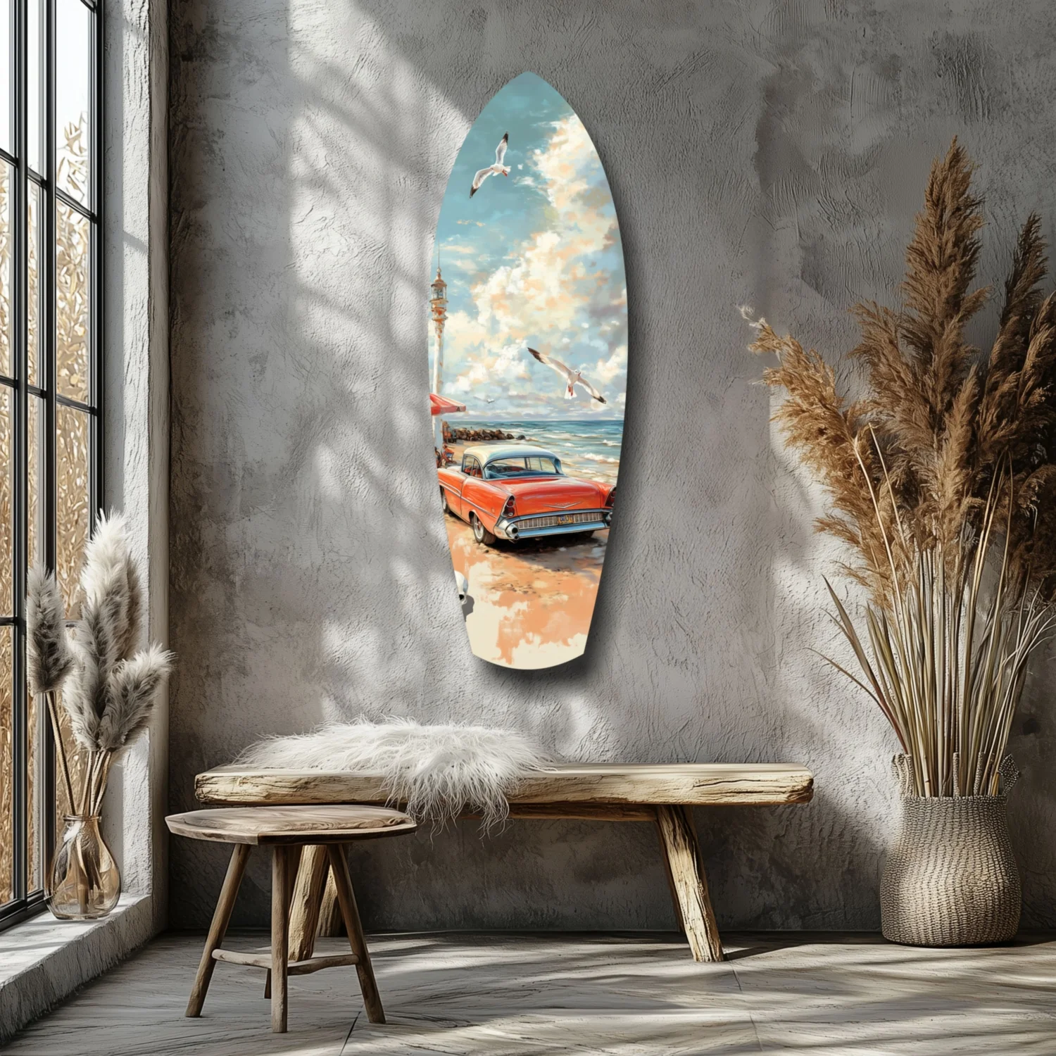 Timeless by the Sea Glass Wall Art - Image 7