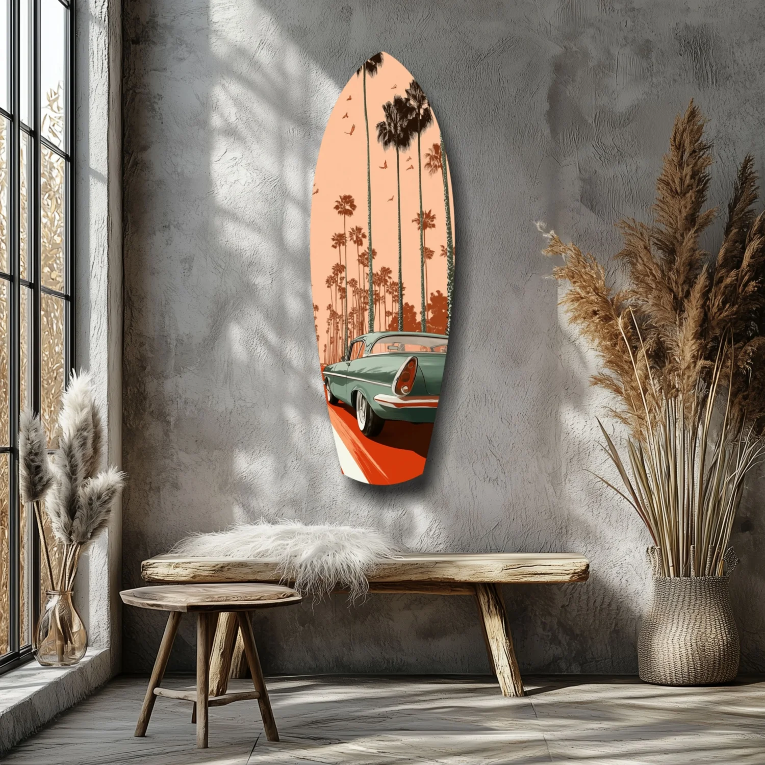 California Dreams V2 Glass Wall Art - Image 7