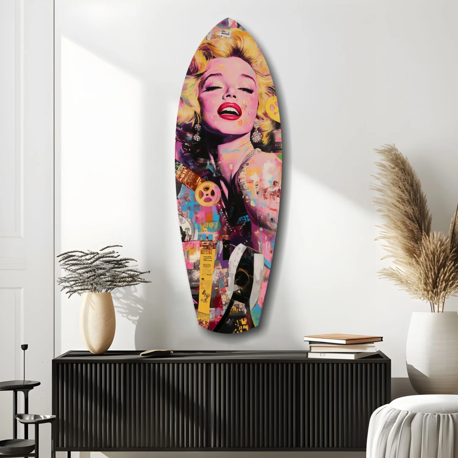 Marilyn Monroe V3 Glass Wall Art - Image 10