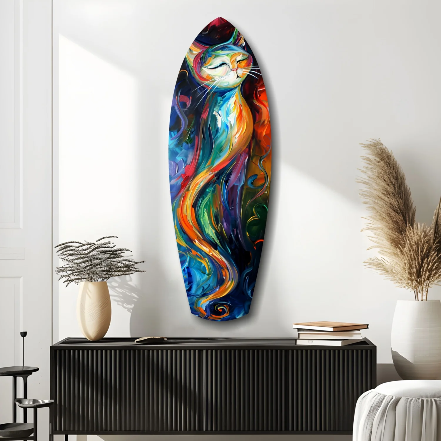 Cat Glass Wall Art - Image 10