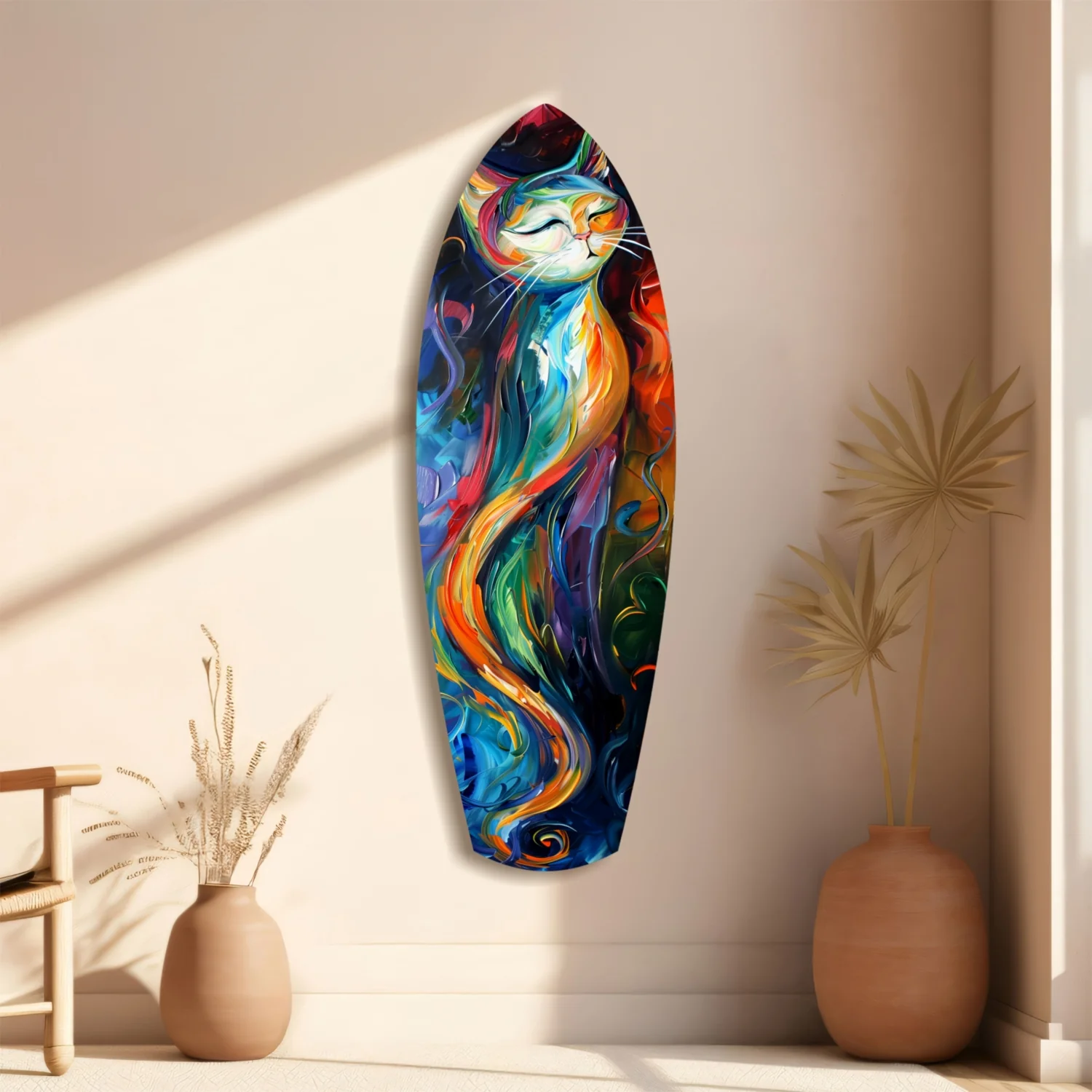 Cat Glass Wall Art - Image 11