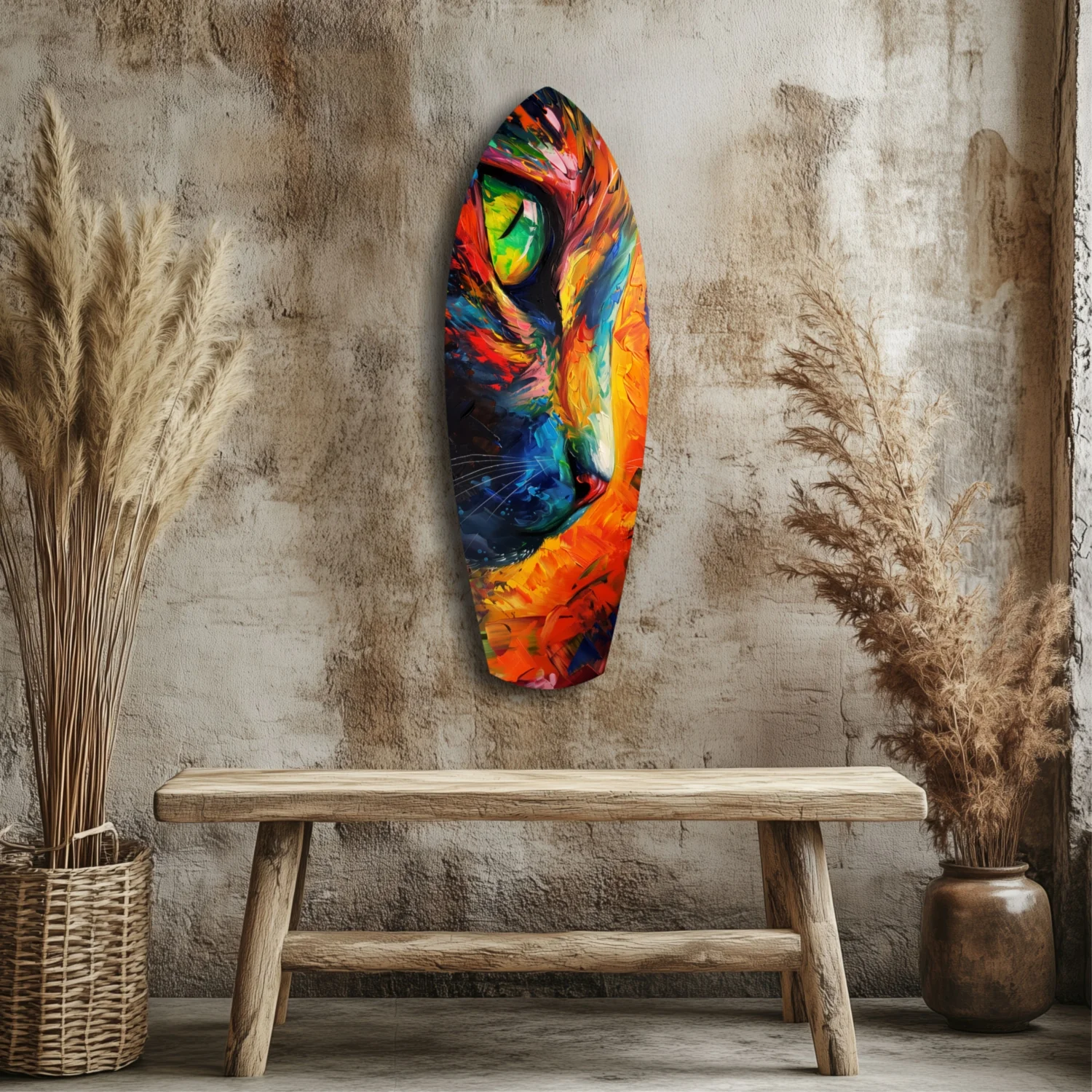 Cat Dream Glass Wall Art - Image 3