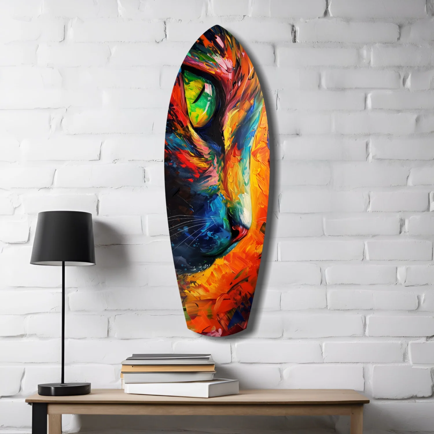 Cat Dream Glass Wall Art - Image 4