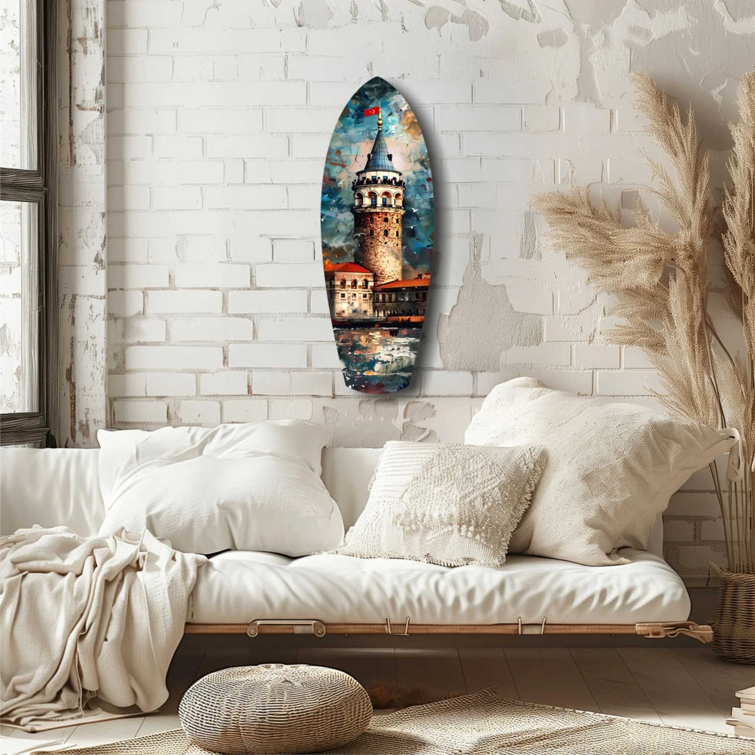 Galata Tower Glass Wall Art - Image 6