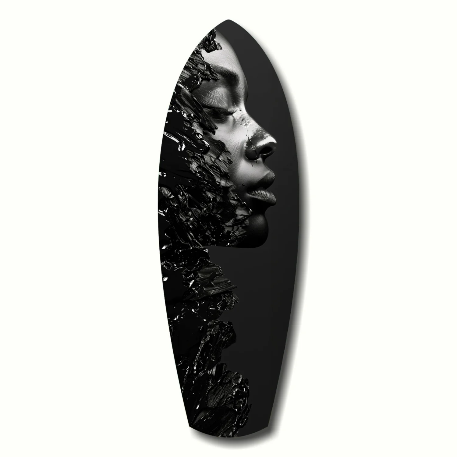 Woman Glass Wall Art