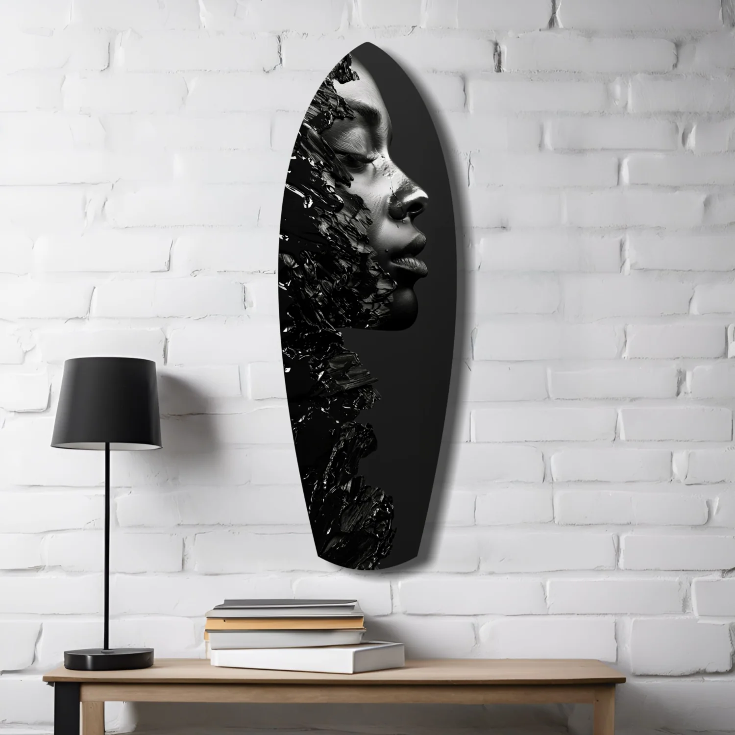 Woman Glass Wall Art - Image 4