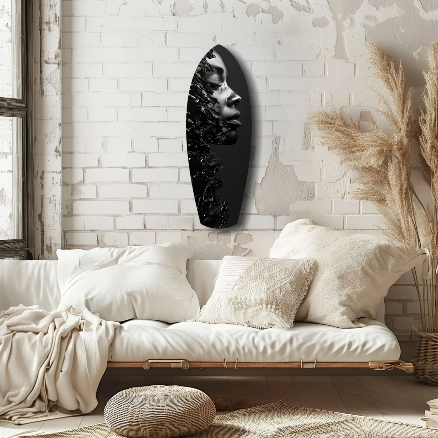 Woman Glass Wall Art - Image 6
