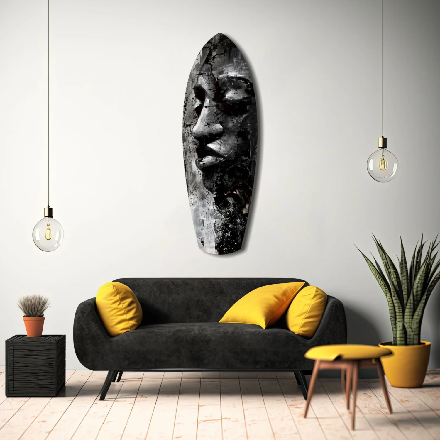 Woman Glass Wall Art - Image 8