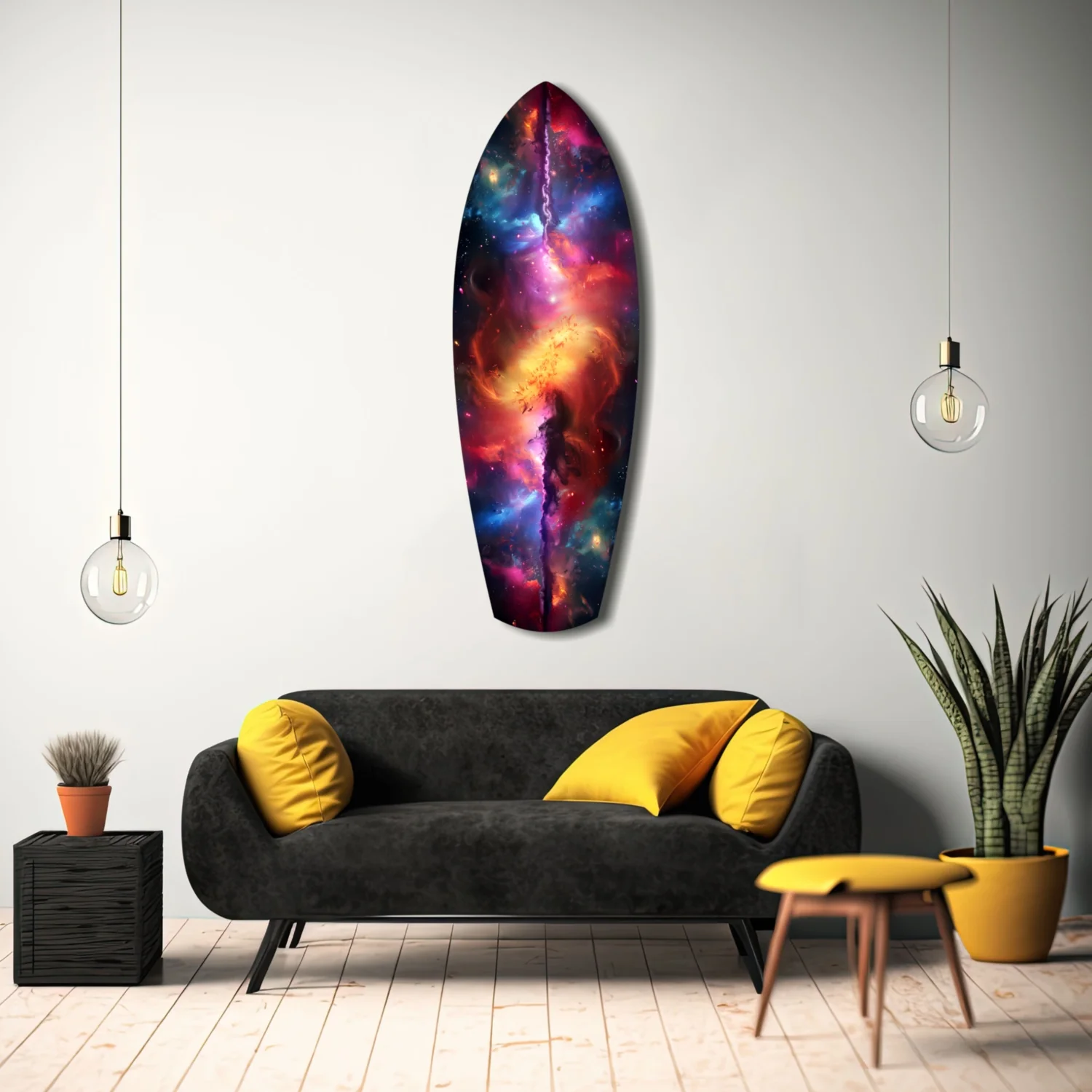 Safrane Space Glass Wall Art - Image 8