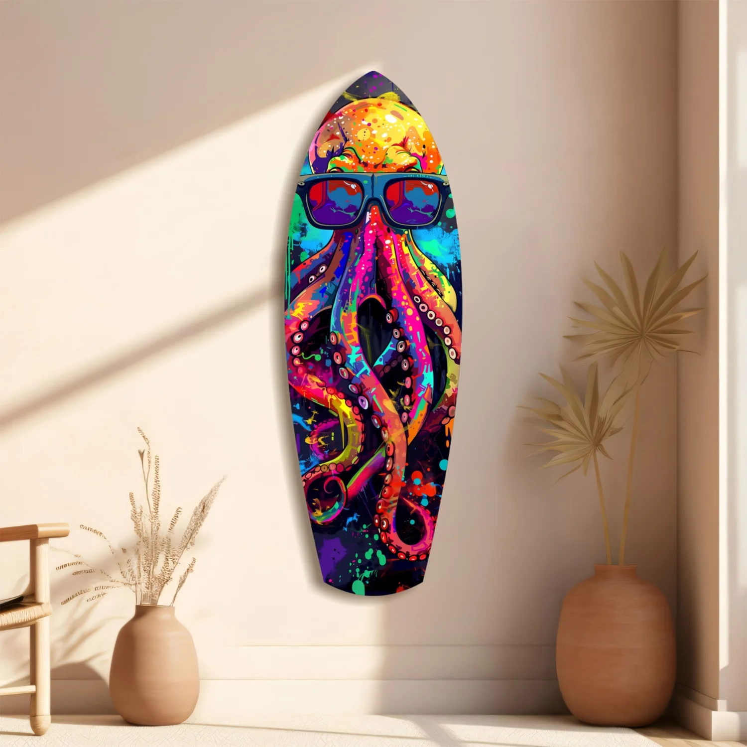 Mr Octopus Glass Wall Art - Image 11