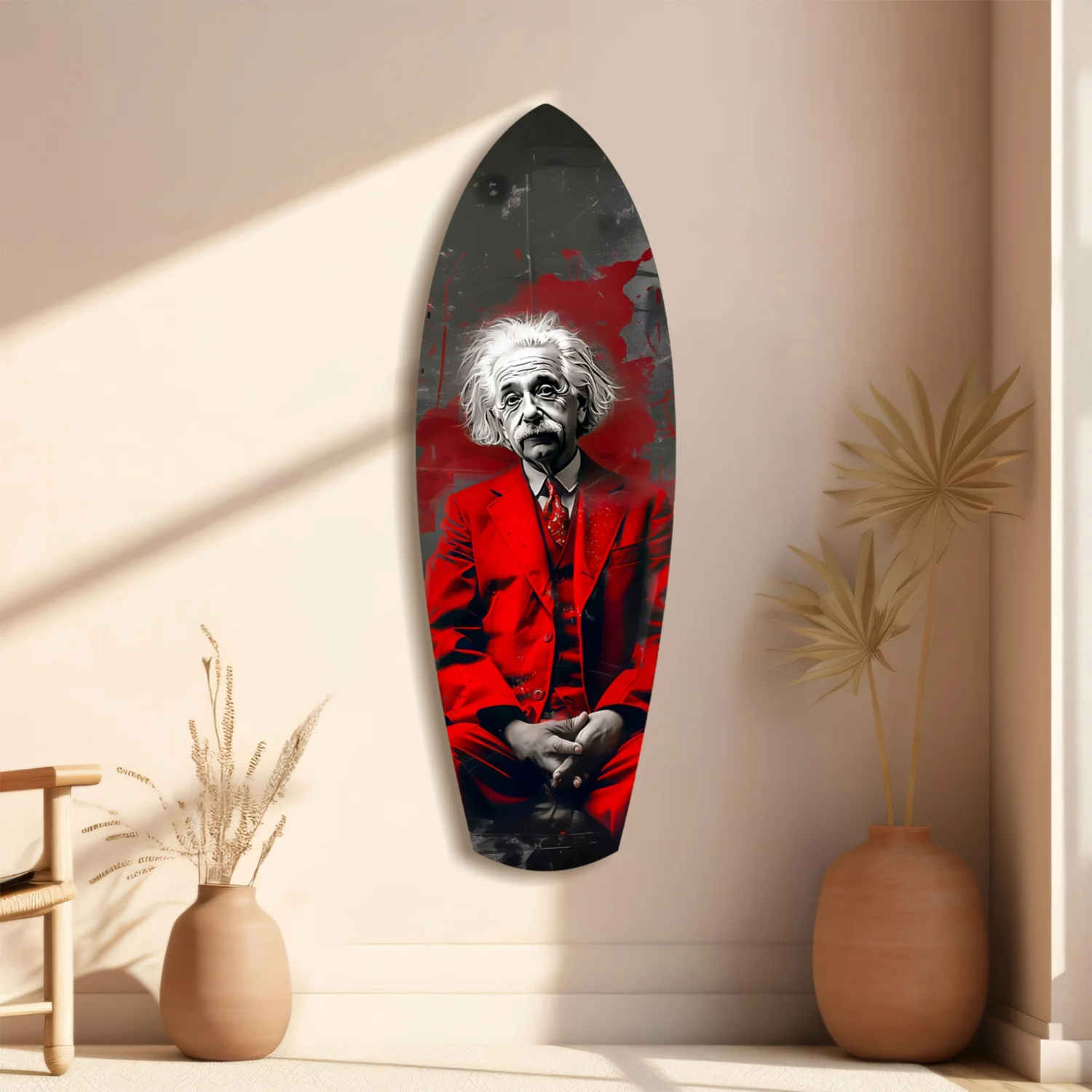 Einstein Mood V2 Glass Wall Art - Image 11