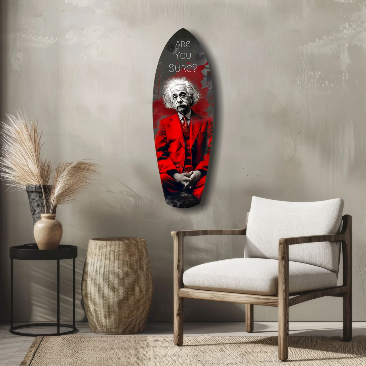 Are You Sure Glass Wall Art - Image 5