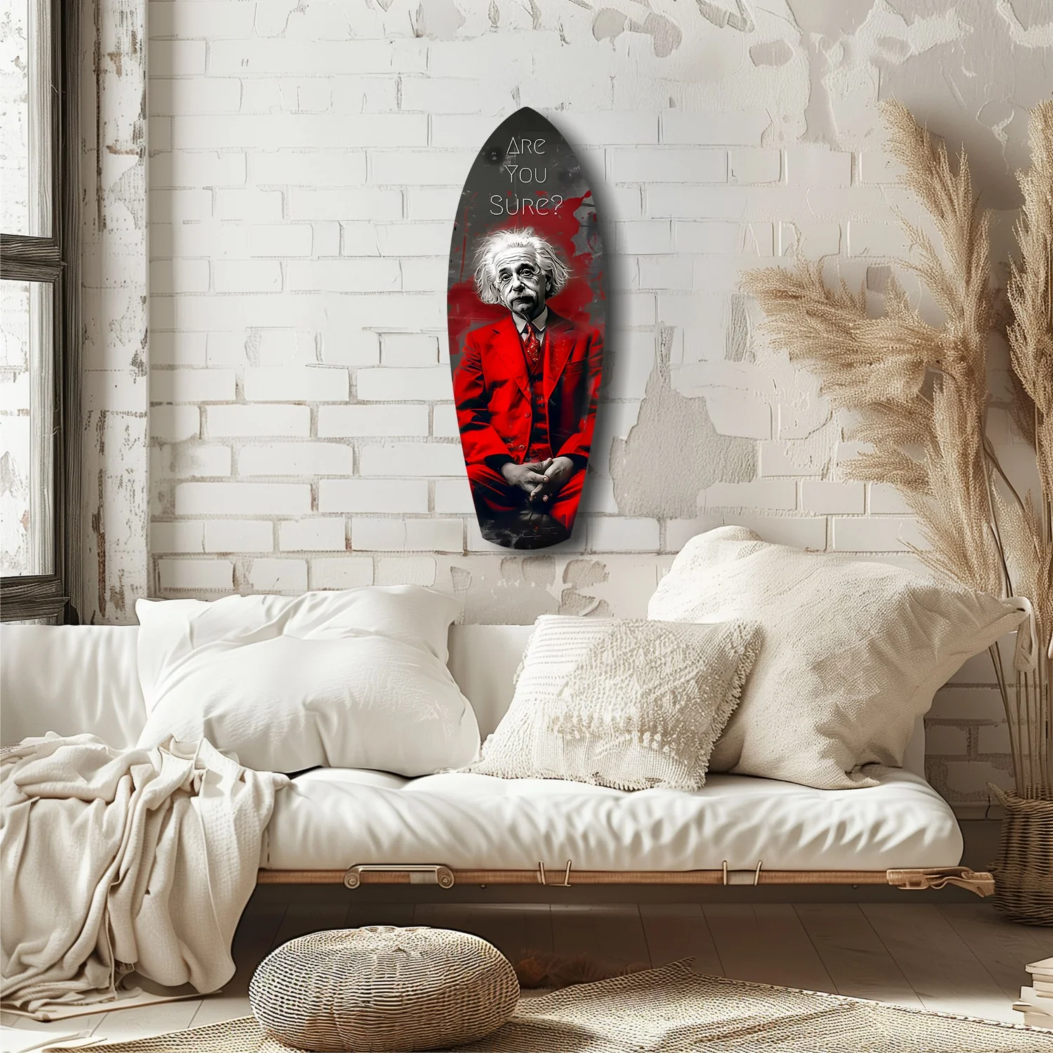 Are You Sure Glass Wall Art - Image 6