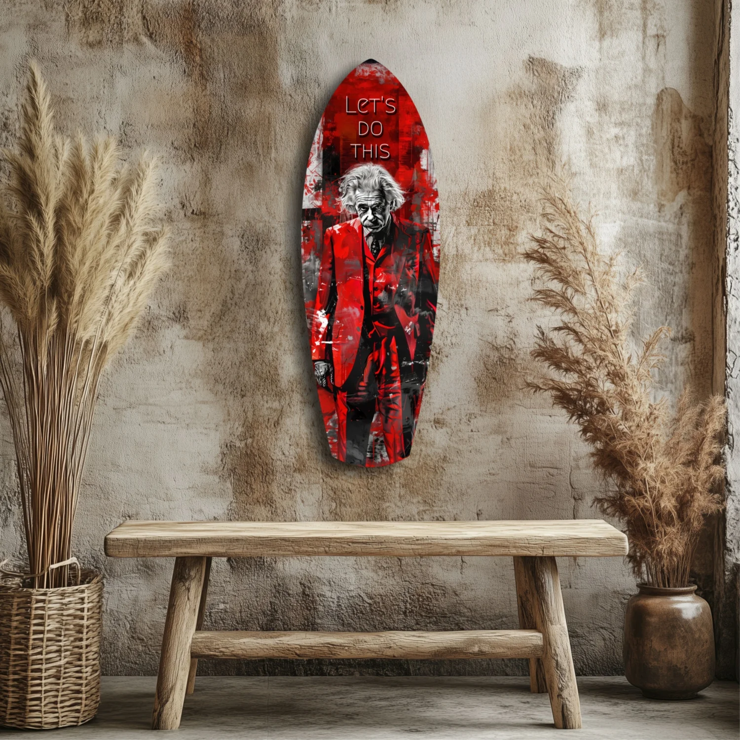 Lets Do This Glass Wall Art - Image 3