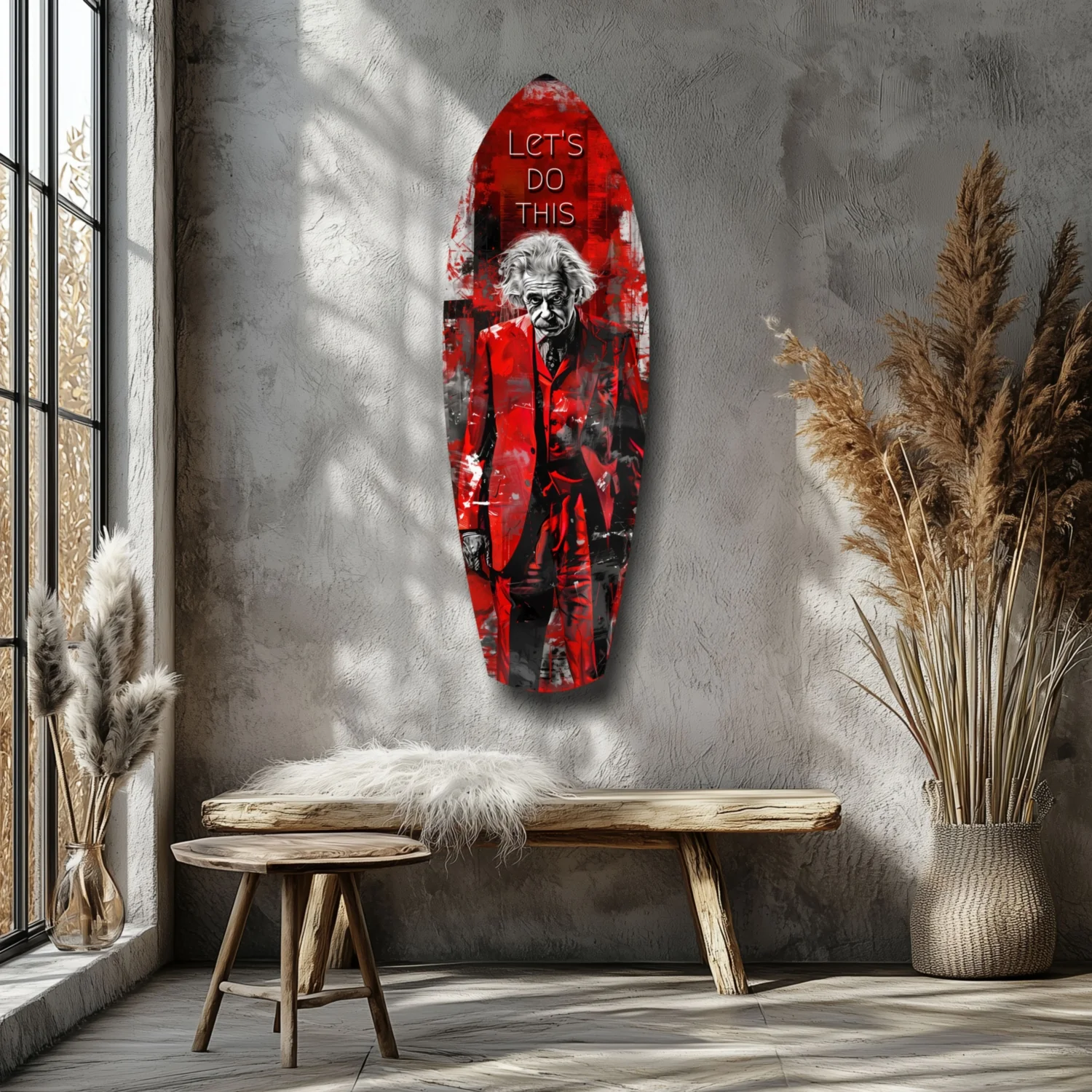 Lets Do This Glass Wall Art - Image 7