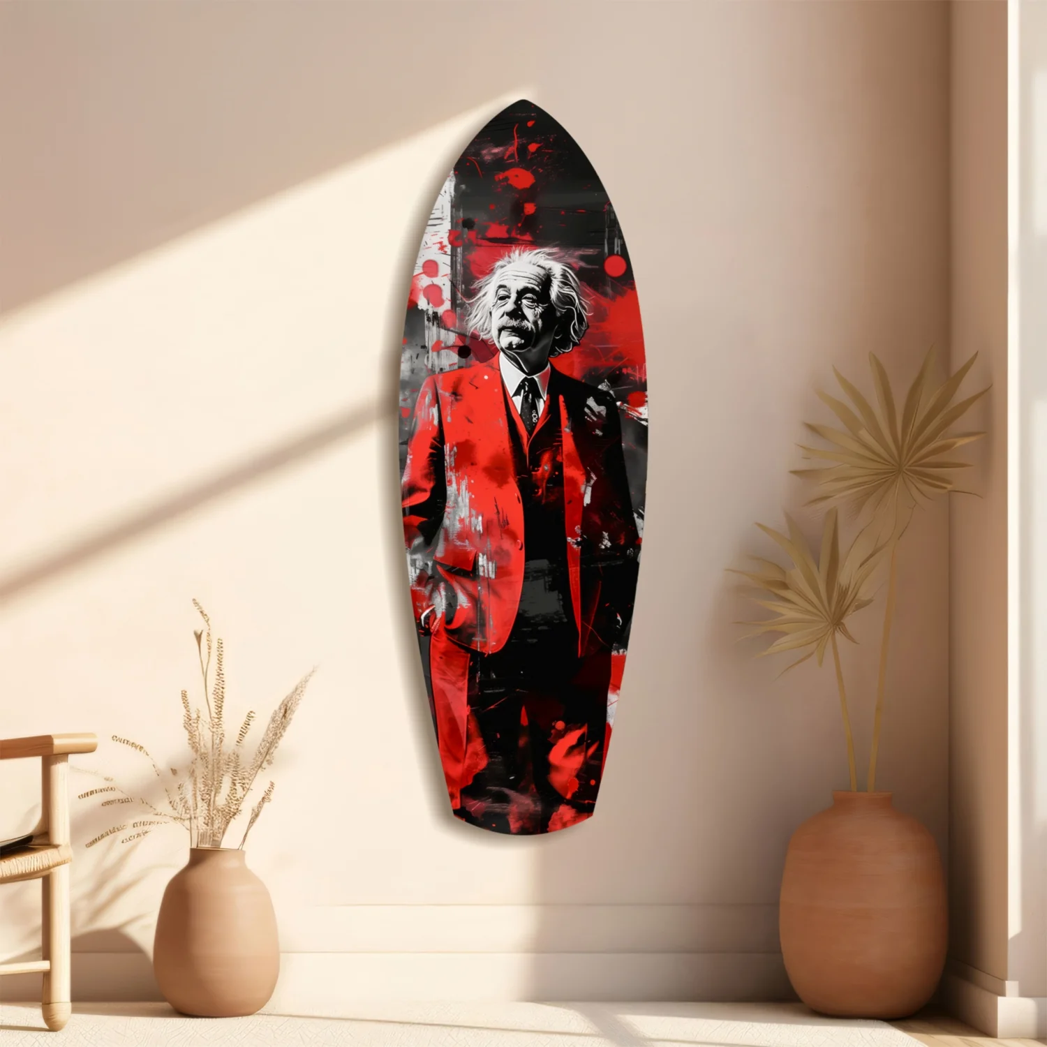 Einstein Mood V2 Glass Wall Art - Image 11
