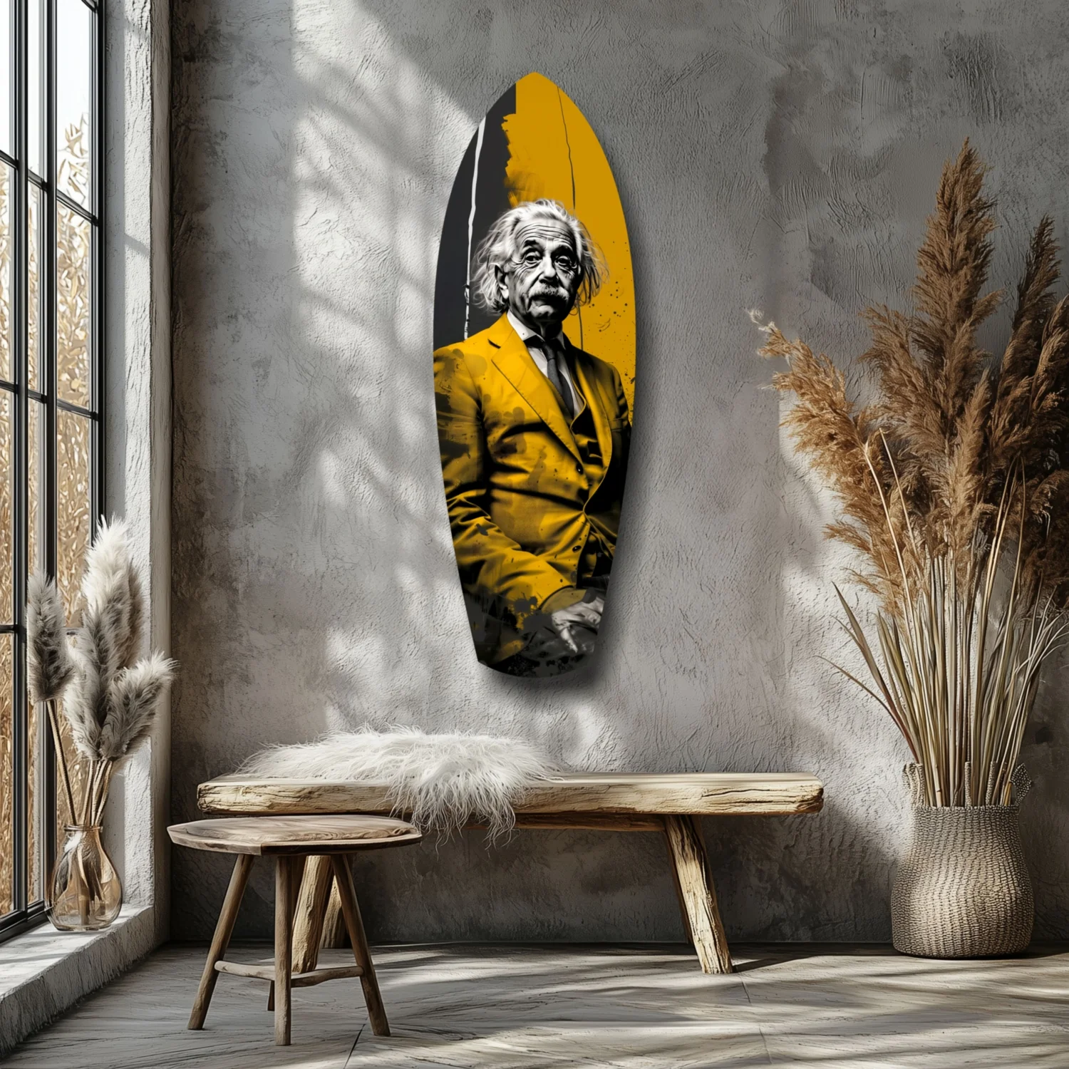 Einstein Listening Glass Wall Art - Image 7
