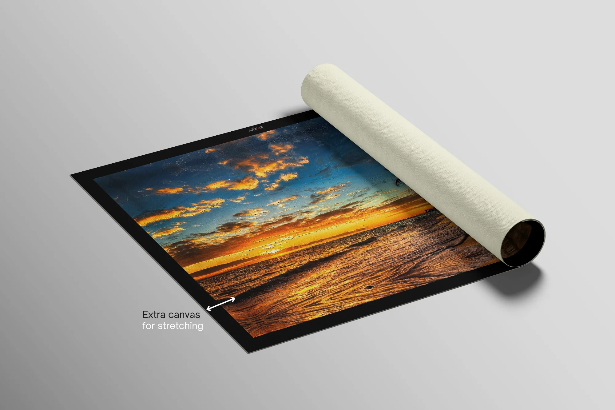 Tropic Dusk Symphony - Haptic 3D Embossed + High-Gloss Lacquer Print - Image 7