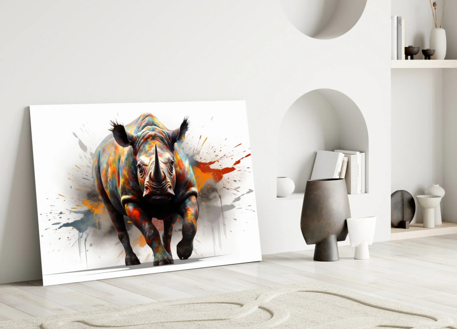 The Power of Colors Glass Wall Art || Designer Collection - Image 4