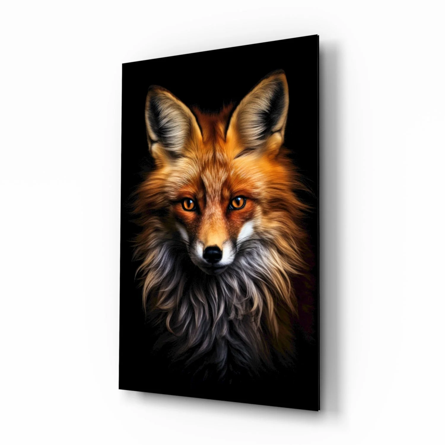 Eyes of the Fox Glass Wall Art || Designer Collection - Image 2