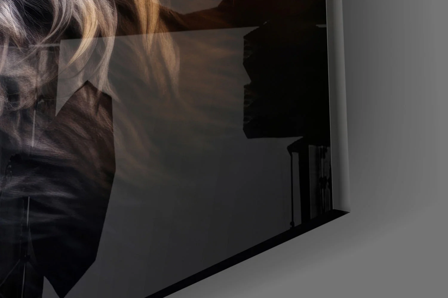 Eyes of the Fox Glass Wall Art || Designer Collection - Image 8