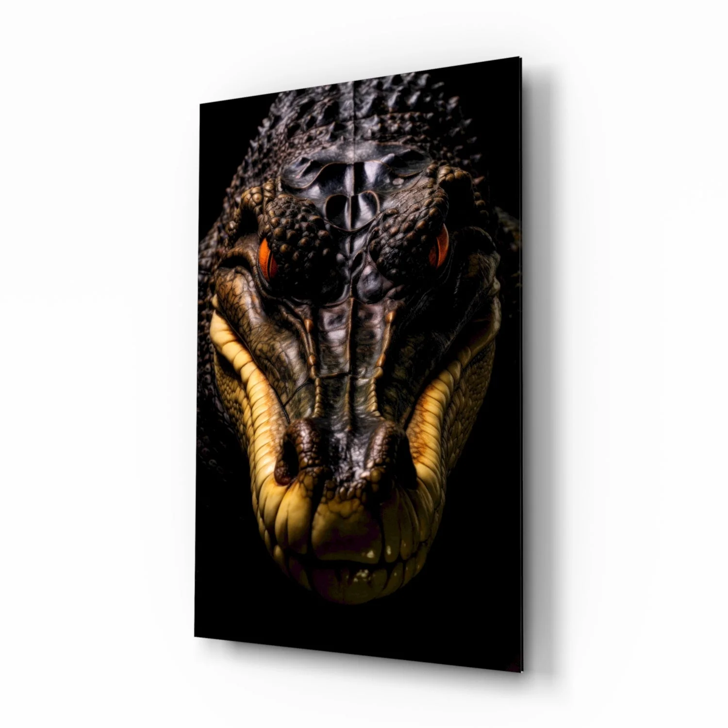 The Hunter in the Eyes Glass Wall Art || Designer Collection - Image 2